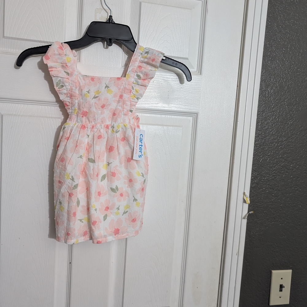 Carter's Floral Ruffle Dress